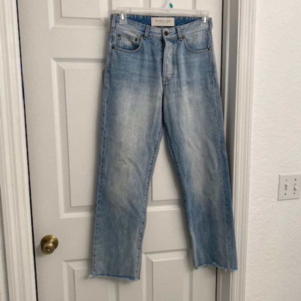 Malina Collection Alexa Jeans  High rise straight jeans  Organic cotton Size 28
